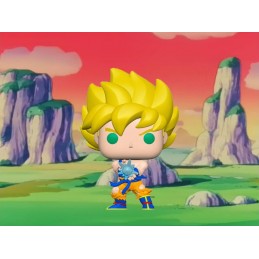 Funko Funko Pop Dragon Ball Z Super Saiyan Goku With Kamehameha Vinyl Figure