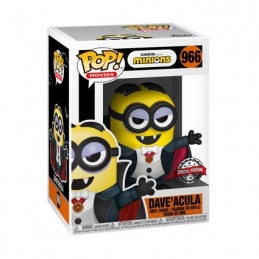 Funko Funko Pop N°966 The Minions Dave'Acula Edition Limitée