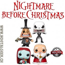 Funko Funko Pop! Disney Nightmare Before Christmas Sandy Claws/ Sally Sewing/ Mayor/ Jack Skellington Exclusive Vinyl Figure