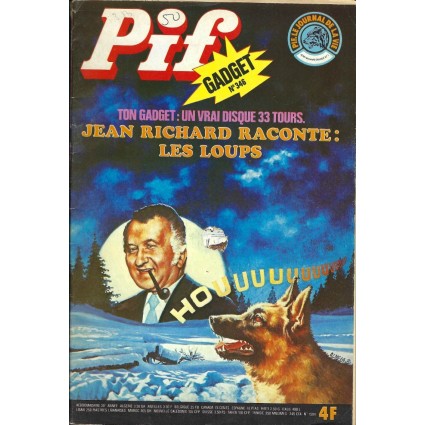 Pif Gadget N 346 magazine d'occasion