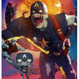 Funko Funko Pop Marvel: What if...? Zombie Captain America