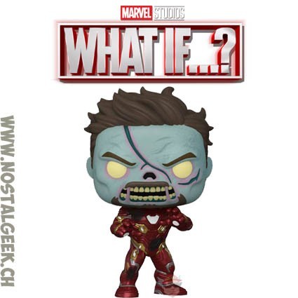 Funko Funko Pop Marvel: What if...? Zombie Iron Man Vinyl Figure