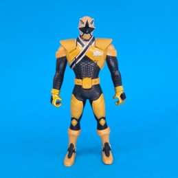 Bandai Power Rangers Super Samurai Gold Mega Ranger Flip Head Figurine articulée d'occasion (Loose)