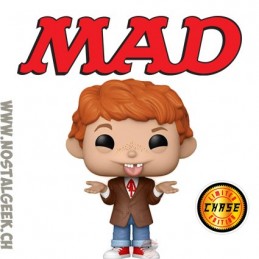 Funko Funko Pop Icons MAD Magazine Alfred E. Neuman Chase Edition limitée