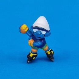 The Smurfs roller Smurf 1996 second hand Figure (Loose)