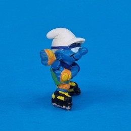 Schleich The Smurfs roller Smurf 1996 second hand Figure (Loose)