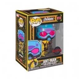 Funko Funko Pop Marvel Avengers Endgame Ant-Man (Black Light) Edition Limitée