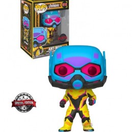 Funko Funko Pop Marvel Avengers Endgame Ant-Man (Black Light) Edition Limitée