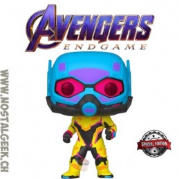 Funko Funko Pop Marvel Avengers Endgame Ant-Man (Black Light) Edition Limitée