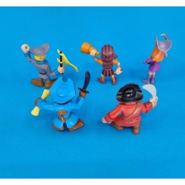 Scooby-Doo set of 5 second hand figure pirates (Loose)