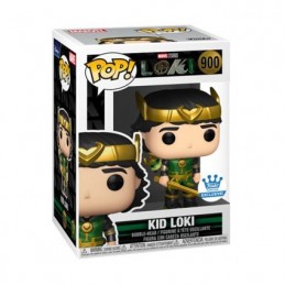 Funko Funko Pop Marvel Loki Kid Loki (Metallic) Edition Limitée
