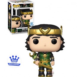 Funko Funko Pop Marvel Loki Kid Loki (Metallic) Edition Limitée