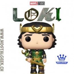 Funko Funko Pop Marvel Loki Kid Loki (Metallic) Edition Limitée
