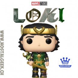 Funko Funko Pop Marvel Loki Kid Loki (Metallic) Exclusive Vinyl Figure