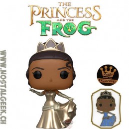 Funko Funko Pop Disney Ultimate Princess La Princesse et la Grenouille Tiana (Gold) Edition Limitée