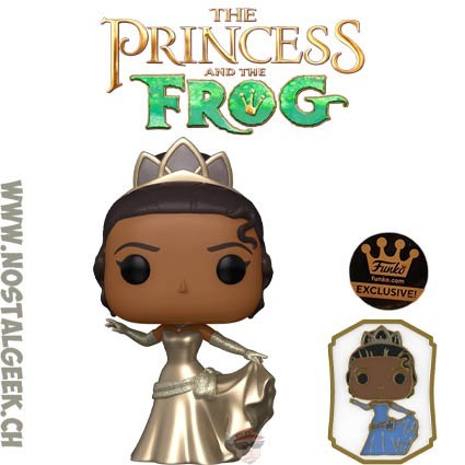 Funko Funko Pop Disney Ultimate Princess La Princesse et la Grenouille Tiana (Gold) Exclusive Vinyl Figure