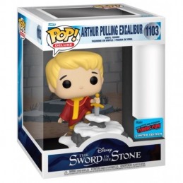 Funko Funko Pop NYCC 2021 Merlin l'Enchanteur Arthur Pulling Excalibur Edition Limitée