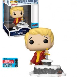 Funko Funko Pop NYCC 2021 Merlin l'Enchanteur Arthur Pulling Excalibur Edition Limitée