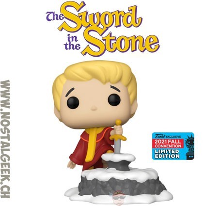 Funko Funko Pop NYCC 2021 Merlin l'Enchanteur Arthur Pulling Excalibur Edition Limitée