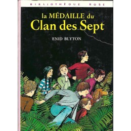 Bibliothèque Rose La Médaille du Cland des Sept Livre d'occasion Bibliothèque Rose