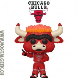 Toy Funko Pop NBA Mascots Chicago Bulls Benny the Bull Vinyl Figure