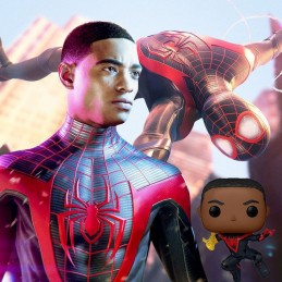 Funko Funko Pop! Marvel Gameverse Spider-Man Miles Morales (Classic Suit) Chase Edition Limitée