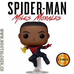 Funko Pop! Marvel Gameverse Spider-Man Miles Morales (Classic Suit) Chase Exclusive Vinyl Figure
