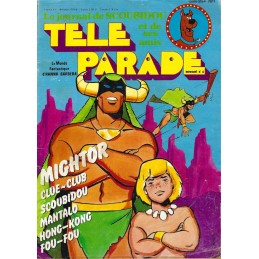 Télé Parade N.8 Mightor 1978 Pre-owned book