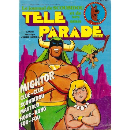 Télé Parade N.8 Mightor 1978 Livre d'occasion