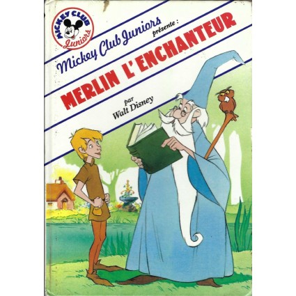 Mickey Club Juniors Merlin l'Enchanteur Pre-owned book