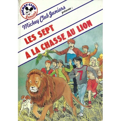 Mickey Club Juniors Les Sept à la Chasse au Lion Pre-owned book