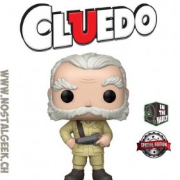 Funko Funko Pop Retro Toys Cluedo Colonel Mustard with the Revolver Exclusive Vaulted Vinyl Figure