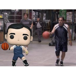 Funko Funko Pop The Office Michael Scott (Basketball) Exclusive Vinyl Figure