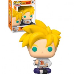 Funko Funko Pop Dragon Ball Z Super Saiyan Gohan With Noodles Vinyl Figure