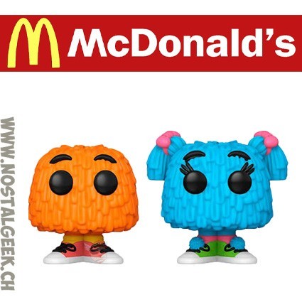 Funko Funko Pop Ad Icons McDonald's Fry Guys (Orange & Bleu) (2-Pack)