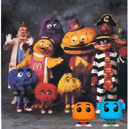 Funko Funko Pop Ad Icons McDonald's Fry Guys (Orange & Blue) (2-Pack) Vinyl Figures