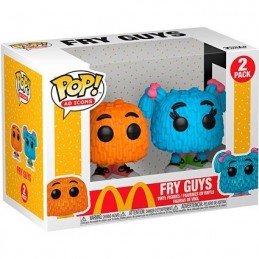 Funko Funko Pop Ad Icons McDonald's Fry Guys (Orange & Bleu) (2-Pack)