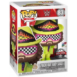 Funko Funko Pop N°83 WWE "Macho Man" Randy Savage (Checkered Glasses) Vaulted Edition Limitée