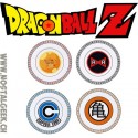 Dragon ball Z set of 4 dishes