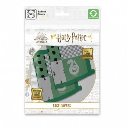 Harry Potter Pack of 2 face covers Slytherin