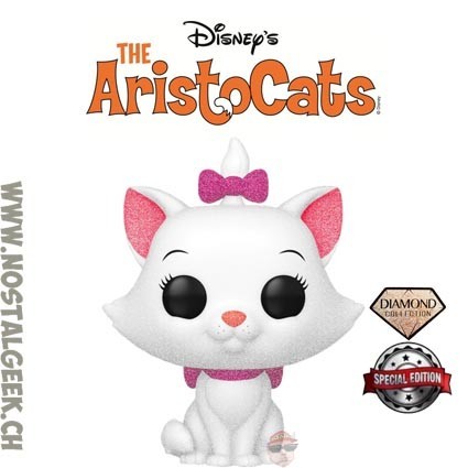 Funko Funko Pop Disney Aristocats Marie (Diamond Glitter) Edition Limitée