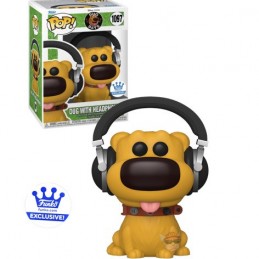 Funko Funko Pop Disney Dug Days Dug with Headphones Exclusive Vinyl Figure