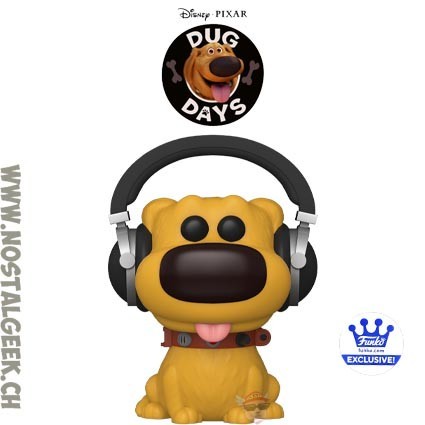 Funko Funko Pop Disney Dug Days Dug with Headphones Exclusive Vinyl Figure