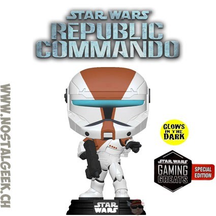 Funko Funko Pop Star Wars Republic Commando Boss Edition Limitée