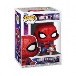 Funko Funko Pop Marvel: What if...? Zombie Hunter Spidey Edition Limitée