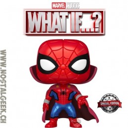 Funko Funko Pop Marvel: What if...? Zombie Hunter Spidey Edition Limitée