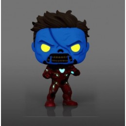 Funko Funko Pop Marvel: What if...? Zombie Iron Man GITD Exclusive Vinyl Figure