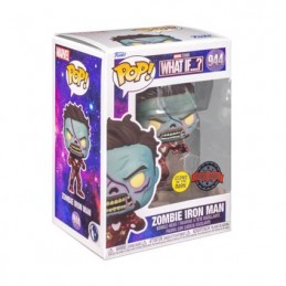 Funko Funko Pop Marvel: What if...? Zombie Iron Man GITD Exclusive Vinyl Figure