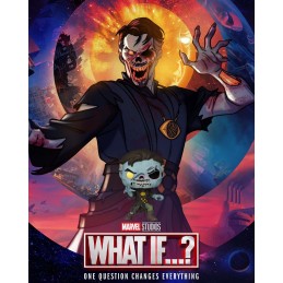 Funko Funko Pop Marvel: What if...? Zombie Strange Edition Limitée