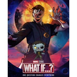 Funko Funko Pop Marvel: What if...? Zombie Strange Exclusive Vinyl Figure